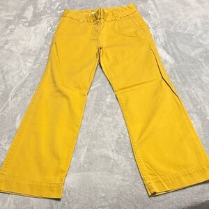 J. Crew Mustard yellow Chino Casual Bottoms